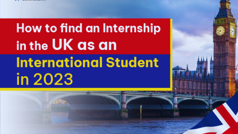 Internships In The UK For International Students in 2023