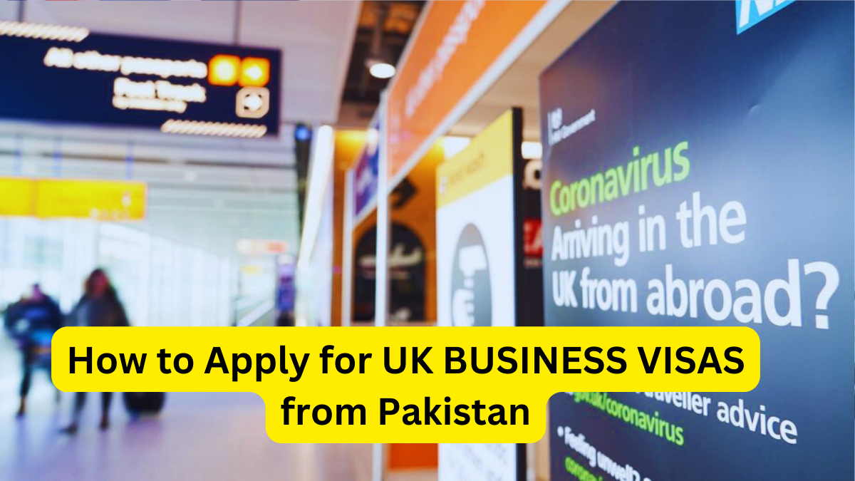 Discover how to secure UK Business Visas from Pakistan and explore limitless opportunities. Start your journey now